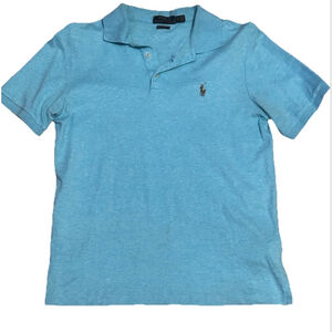Men's Polo Ralph Lauren Polo Shirt Blue Size XS